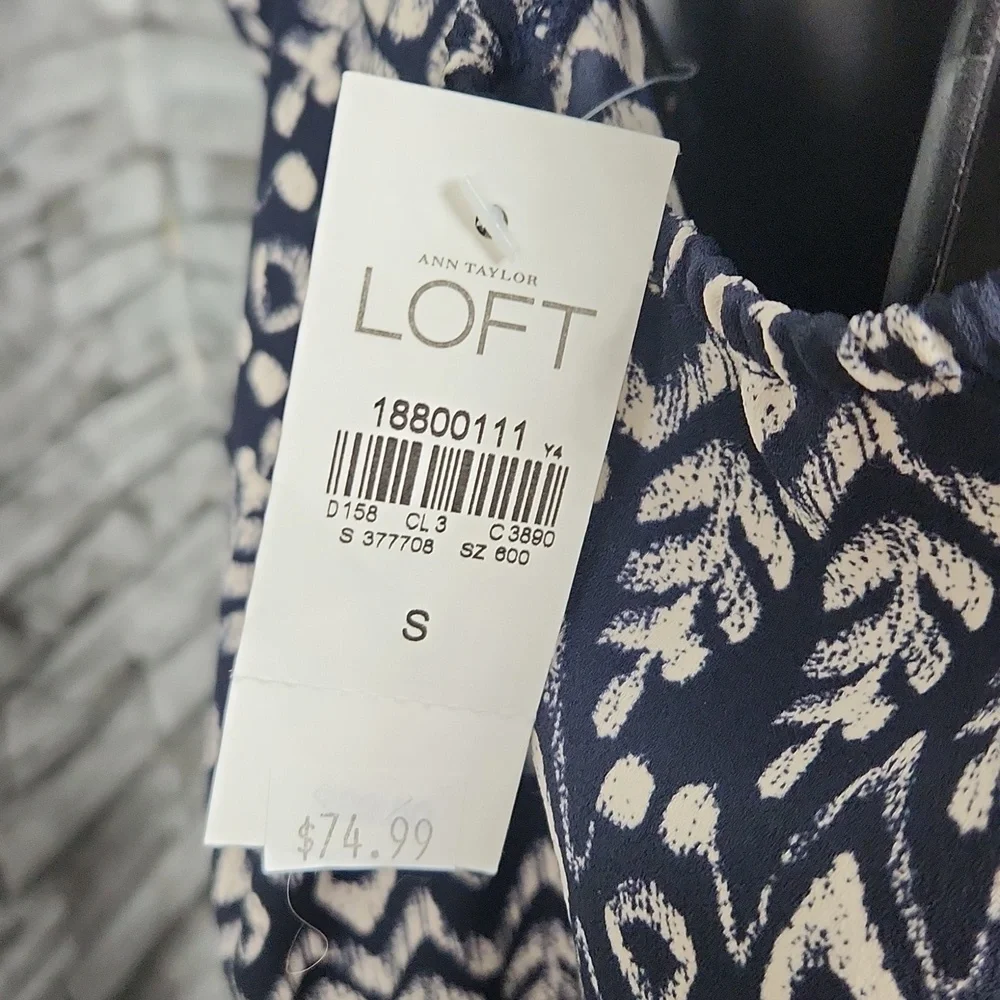 Loft Boho-Chic Casual Jumpsuit-Small